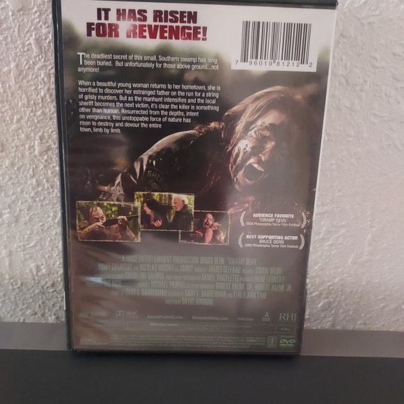 Swamp Devil (DVD, 2009) Pre-Owned Tested Working Great Condition Great Movie - Picture 2 of 2